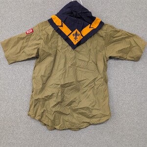 VTG Boys Scouts of America Official Shirt District Camporee Patch Scout Uniform image 6