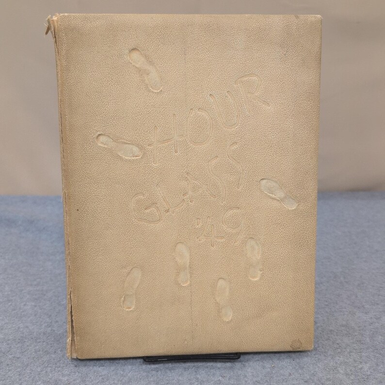 1949 Anniston High School Yearbook Hour Glass Volume XXX Alabama Vintage image 1
