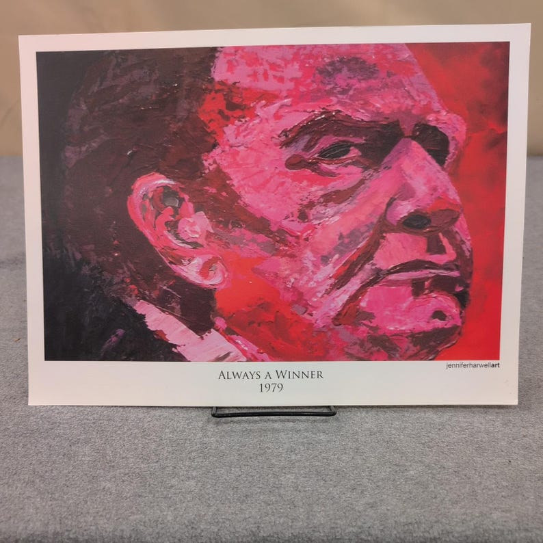 Jennifer Harwell Art History of Alabama Crimson Tide - Juego de 13 impresiones de fútbol imagen 9