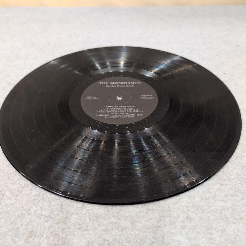 ザ・ソードメン サンデー・ダウン・サウス ビニールLP サザン・ゴスペル 1982 PVP-8201 VG+ 画像 6