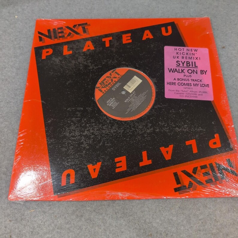 Sybil Walk On By 12" Vinyl Single 1989 Next Plateau NP50111 UK Remix VG+ zdjęcie 1