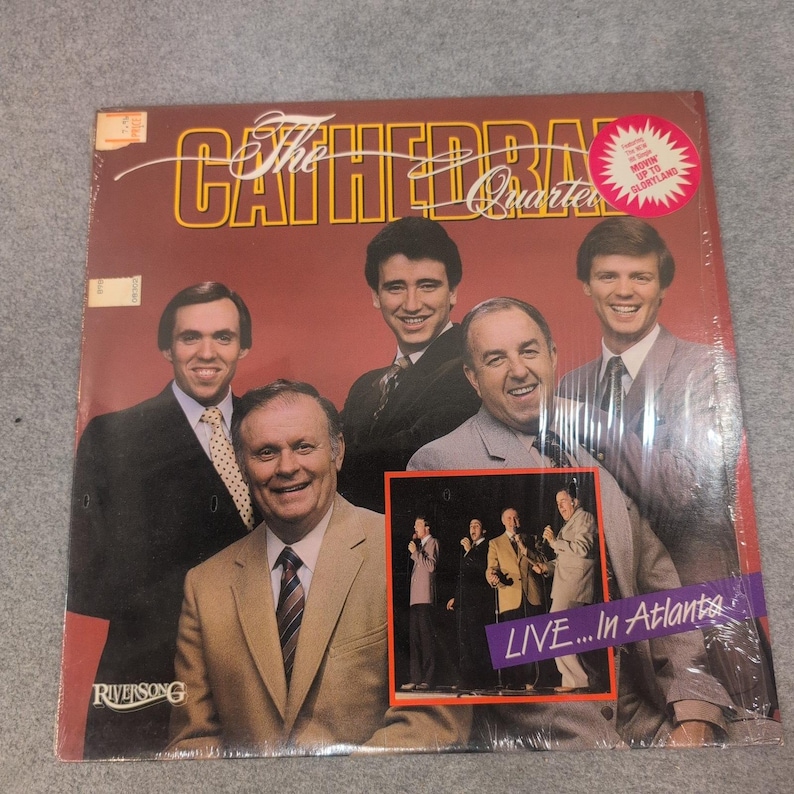 The Cathedral Quartet Live In Atlanta Vinyl LP Riversong Southern Gospel R 8302 image 1