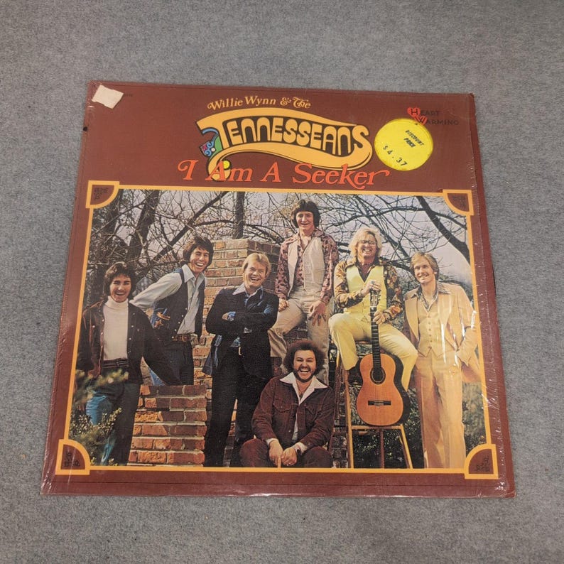 Willie Wynn and The Tennesseans I Am A Seeker Disco de vinilo LP HeartWarming R3416 imagen 1