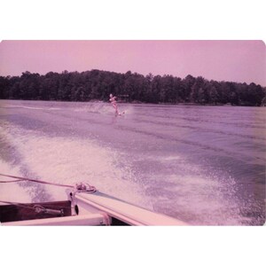 Vintage 1970s Lake Water Skiing Photos Lot of 6 Mercury 650 Motor 3.5x5 image 3
