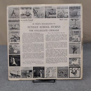 Eine Kindereinführung in die Sonntagsschullieder Vinyl LP RLP 1444 Bild 2