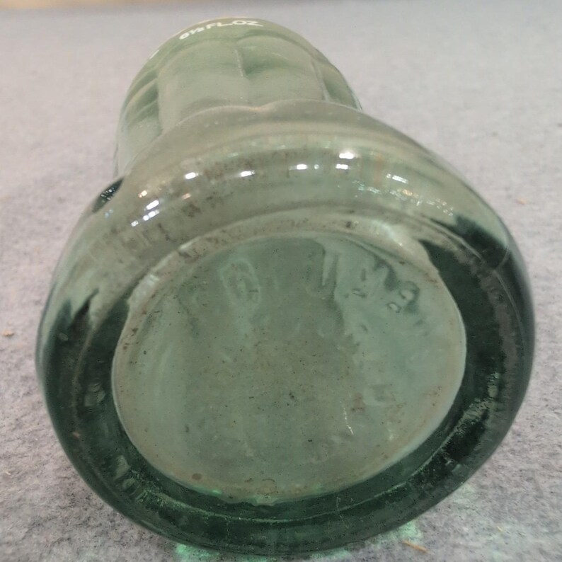 Vintage Coca-Cola 6.5oz Glass Bottle Columbus GA White ACL Label Hobbleskirt image 3
