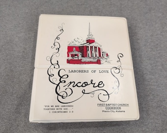 First Baptist Church Phenix City Alabama Laborers of Love Encore Cookbook 1992