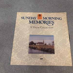 Sunday Morning Memories A Vocal Collection Vinyl LP Word Records WSB-8855 Gospel image 1