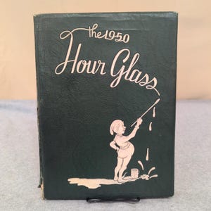 1950 The Hour Glass Anniston High School Jahrbuch Alabama Bulldogs Vol 31 Bild 1