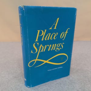 A Place of Springs Viola Goode Liddell Signed Hardcover Alabama History 1979 image 1