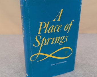 Miejsce Źródeł Viola Goode Liddell Podpisana twarda oprawa Historia Alabamy 1979