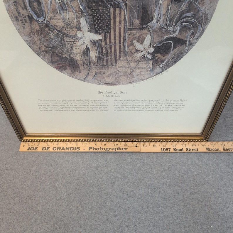 Julia W Starke The Prodigal Son Framed Signed Limited Edition Print 33/100 Art image 7