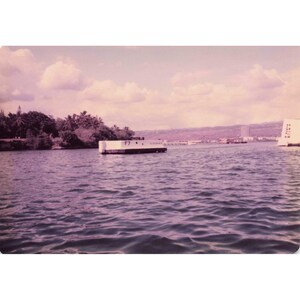 Vintage 1970s Pearl Harbor Battleship Row USS Tennessee Nevada Photos Lot of 8 image 4