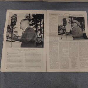 2 Avondale Sun Newspapers 1943 WWII Mill WINS Army-Navy Production Award Alabama image 8