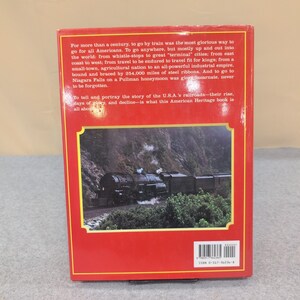 American Heritage History of Railroads in America Oliver Jensen Hardcover Book image 2