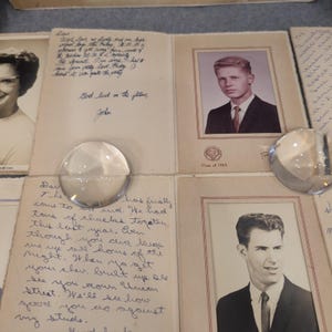 VTG Westfield High School 1963 Portrait Lot & 1950s Class Photo Massachusetts image 3