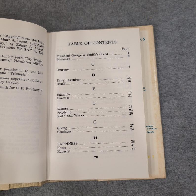 Minute Masterpieces Lucy Gertsch 1972 Bookcraft Inspirational Prose Verse Book image 3
