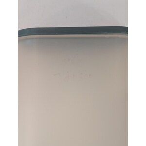 Tupperware Modular Mates Oval Storage Containers Set 5 Pieces Green Lids Vintage image 8