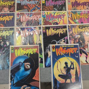 Whisper First Comics Lot 1-37 + Special Steven Grant Steve Epting Ninja image 5