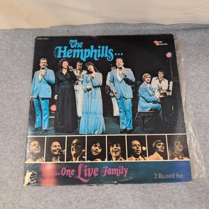 The Hemphills One Live Family 2 LP-vinylplatenset Hartverwarmend 2R3352 Gospel afbeelding 1