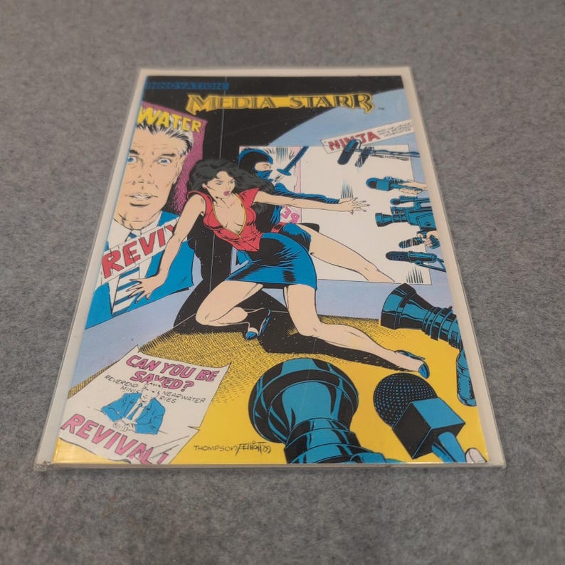 Innovation Media Starr 1 1989 Thompson Elliott Cómic independiente NM imagen 1