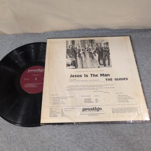 The Guides Jesus Is The Man Vinyl LP Prestige Productions Records Alabama Gospel image 2