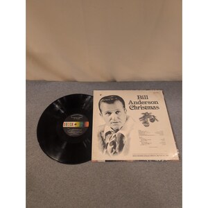 Bill Anderson Christmas Vinyl LP Record Decca DL 75161 Country Holiday Stereo image 2