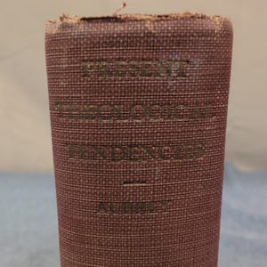 Present Theological Tendencies Edwin Ewart Aubrey 1936 Harper & Brothers HC image 1