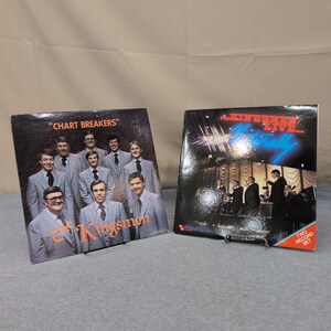 The Kingsmen Live Naturally 2-LP & Chart Breakers Schallplatte Lot Evangelium R3734 Bild 1
