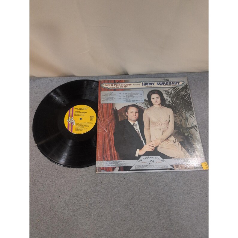 Jimmy Swaggart We'll Talk It Over In The Bye And Bye Vinyl LP Jim Records LP-127 image 2