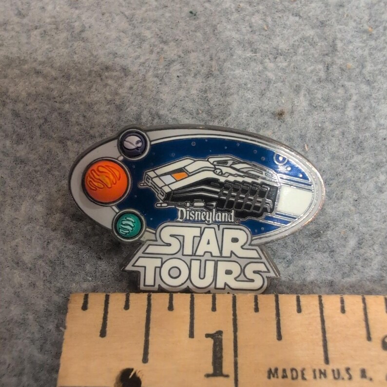 Disneyland Star Tours Starspeeder 3000 Official Pin Trading 2002 Disney Pin image 2