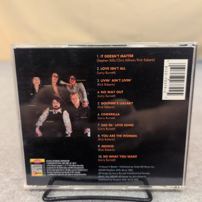 CD du premier album éponyme de Firefall Atlantic Rhino 8122-70379-2 Rock 1976 image 2