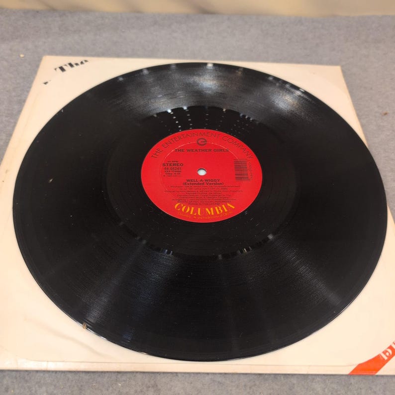 The Weather Girls Well-A-Wiggy 12" Vinyl Singel 45 RPM Columbia 44-05245 1985 bild 3