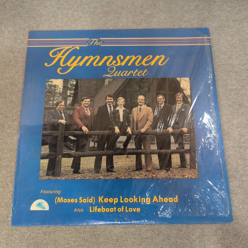 The Hymnsmen Quartet Keep Looking Ahead Southern Gospel Vinyl LP Record 29882 image 1
