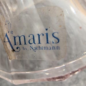 Amaris by Nachtmann Kryształowy dzwonek obiadowy Ruby Red Bird Topper Niemcy Szkło zdjęcie 4