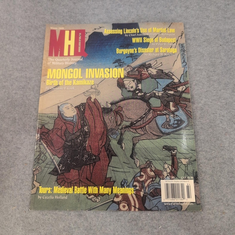 Revista trimestral de historia militar MHQ, lote de otoño de 1998 e invierno de 1999. imagen 2