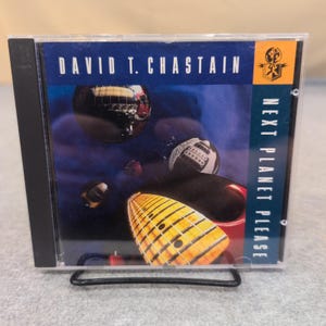 David T Chastain Next Planet Please CD 1994 Leviathan Records Instrumental Rock image 1