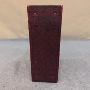 Vintage Nov. 1936 - April 1937 Coronet Bound Magazines Maroon Cloth image 2