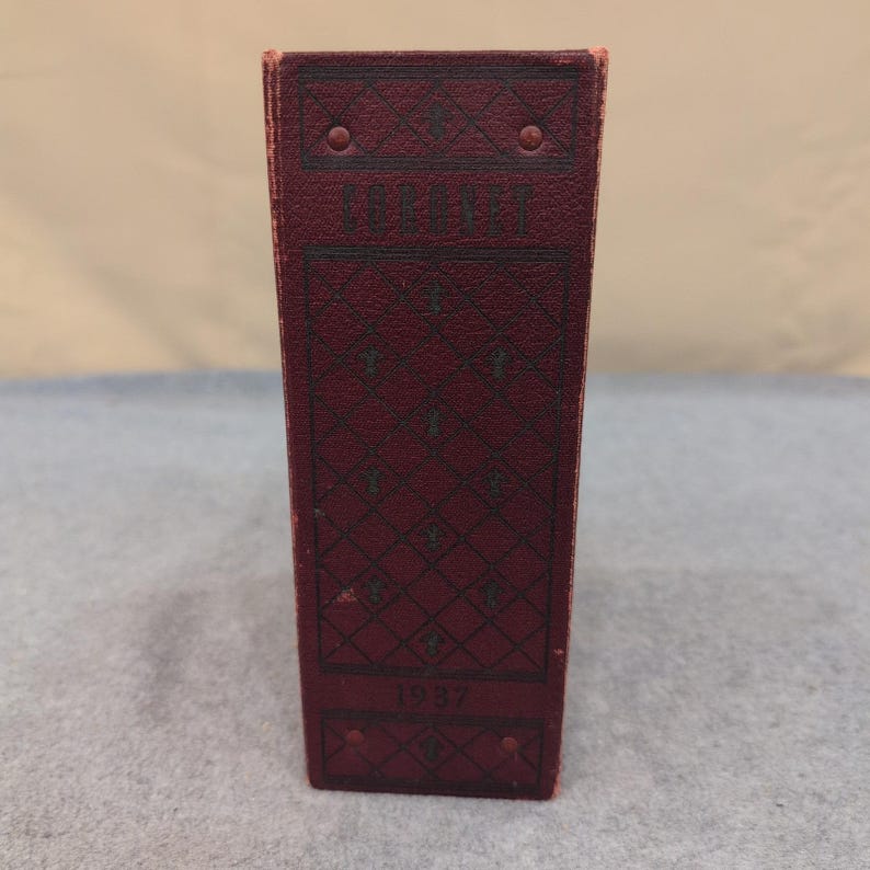 Vintage Nov. 1936 - April 1937 Coronet Bound Magazines Maroon Cloth image 2