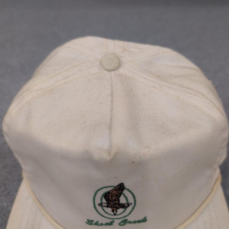 Vintage Shoal Creek Golf Club Embroidered Eagle Golf Cap Hat image 2