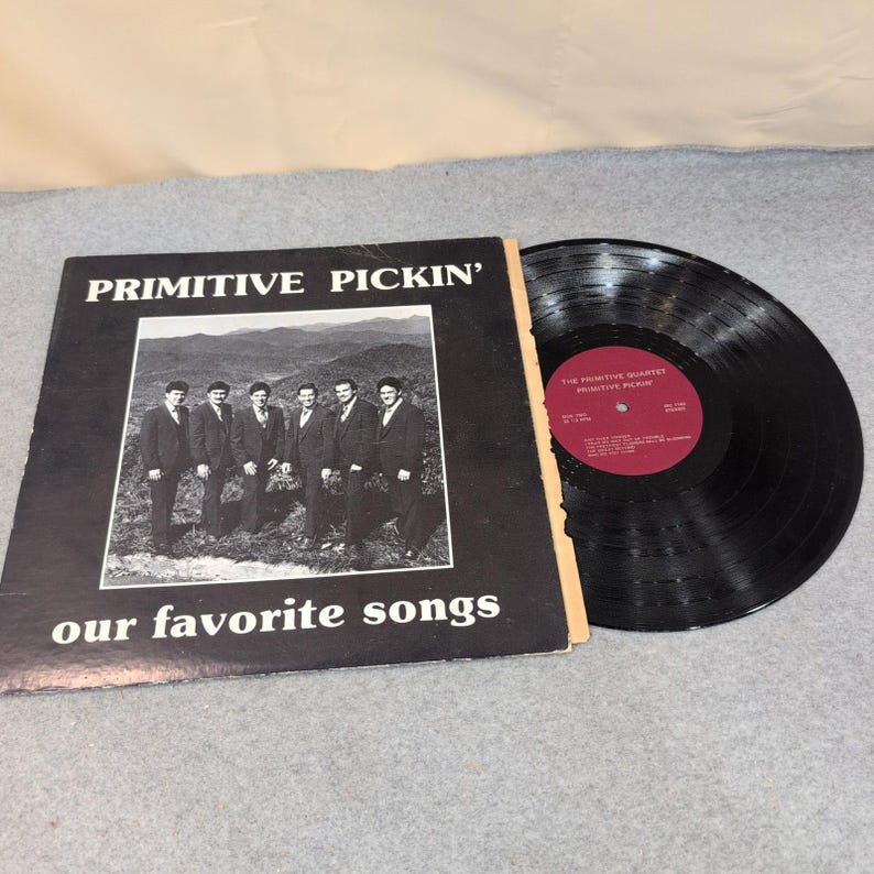 The Primitive Quartet Primitive Pickin Our Favorite Songs Vinyl LP 1980 IRC 1143 image 1