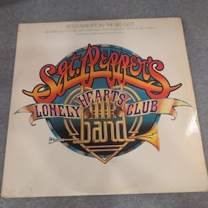 Sgt Peppers Lonely Hearts Club Band Bande originale du film 2LP Peter Frampton Bee Gees image 1