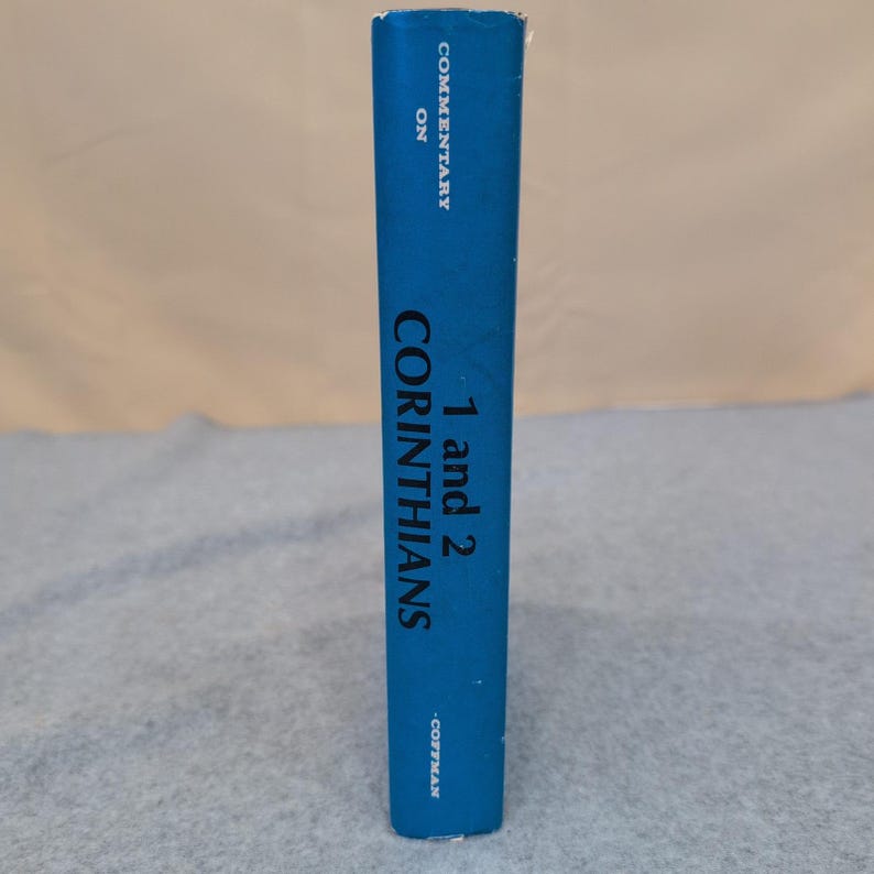 Commentary on 1 and 2 Corinthians James Burton Coffman Signed First Edition 1977 image 2