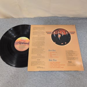 The Florida Boys Keep Rollin On Vinyl LP Canaan Records Southern Gospel CAS-9897 image 2