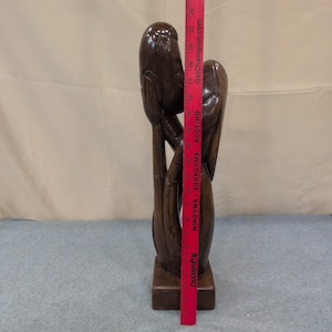 Marwal Industries Inc Kissing Couple Sculpture Vintage Mid Century Modern image 8