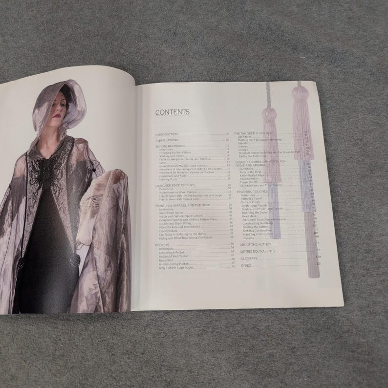 Designer Techniques Couture Tips for Home Sewing Kenneth D King 1996 Paperback image 4