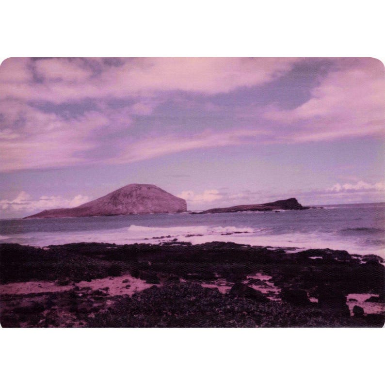 Vintage 1970s-80s Oahu Hawaii Scenic Photo Lot of 7 Koko Head Makapuu image 4