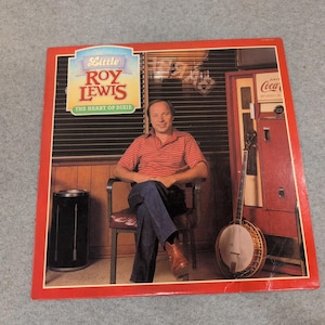 Little Roy Lewis The Heart Of Dixie Vinilo LP Canaan Records 1984 Bluegrass imagen 1