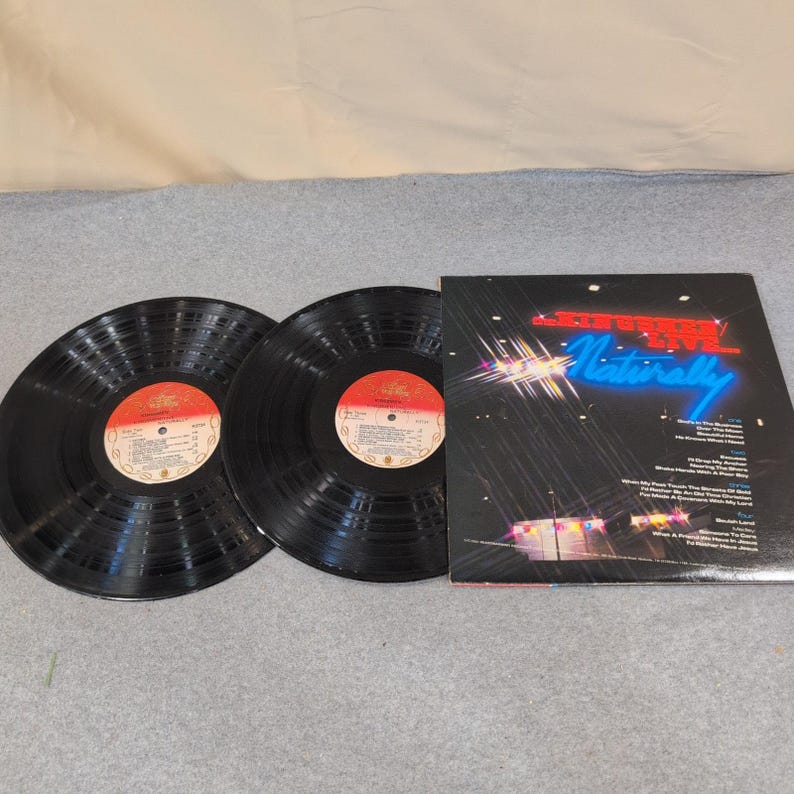 The Kingsmen Live Naturally 2 Record Set Vinyl LP Southern Gospel Heart Warming image 2