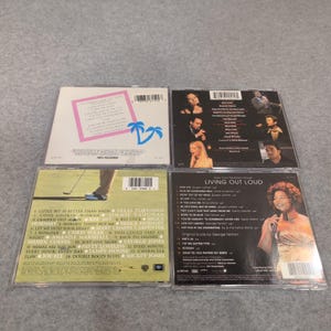 Lot de 4 CDs de la bande originale Miami Vice Duets Tin Cup Living Out Loud Jazz Vocal Pop image 2